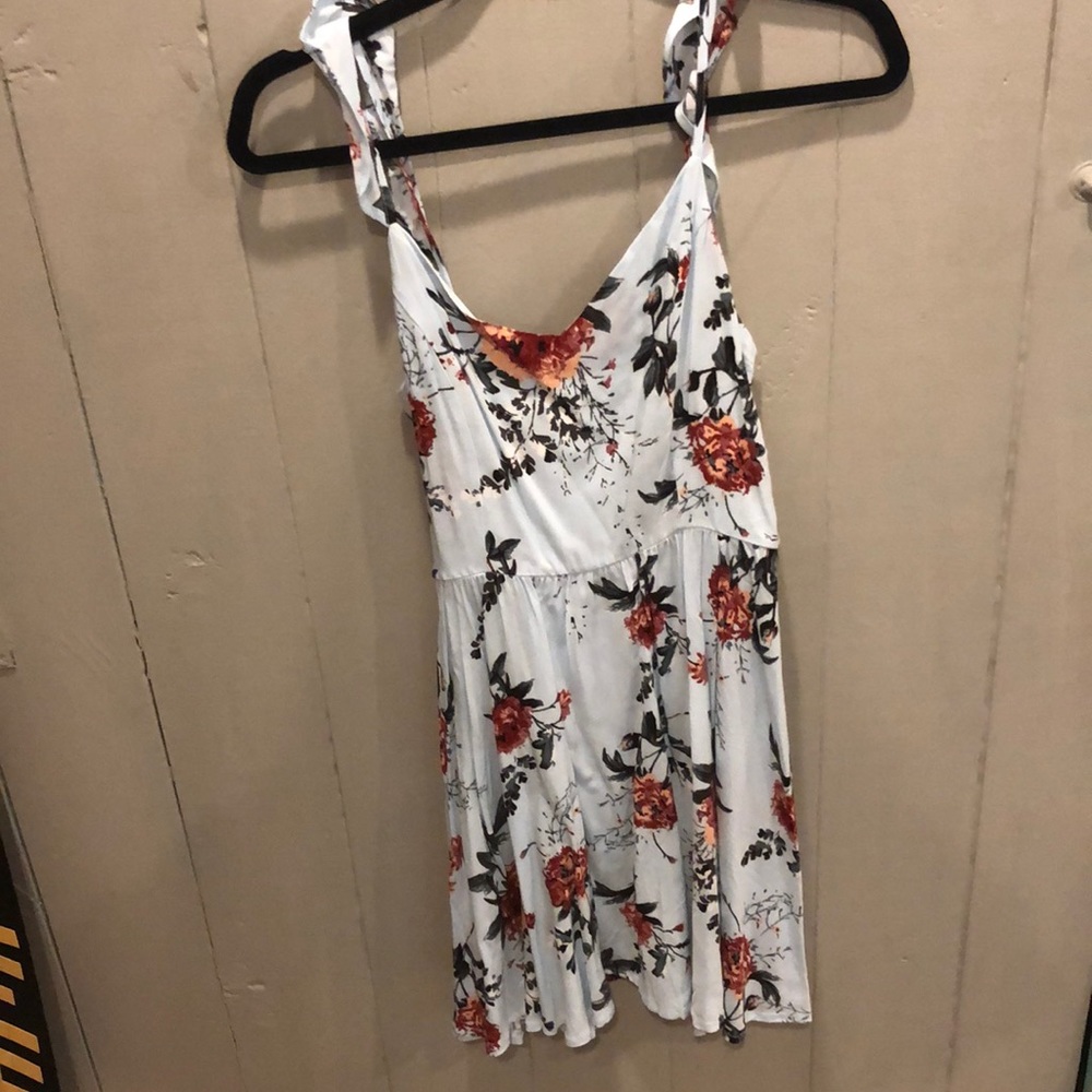 Floral tank top dress
